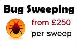 Bug Sweeping Cost in Tyldesley